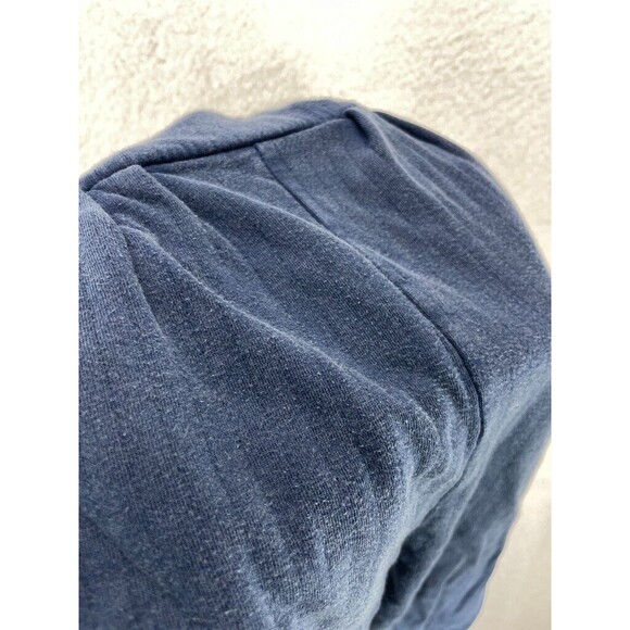 Apiece Apart Wide Leg Jogger Pants Women’s M Blue Cotton Elastic Waist Casual - Picture 10 of 10